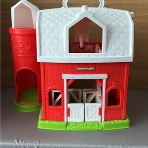 Fisher-Price Red & White Play Barn